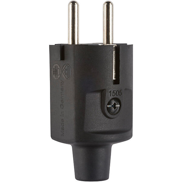 ABL Compact Stecker 1505 SK+F/B TPE sw 100000044